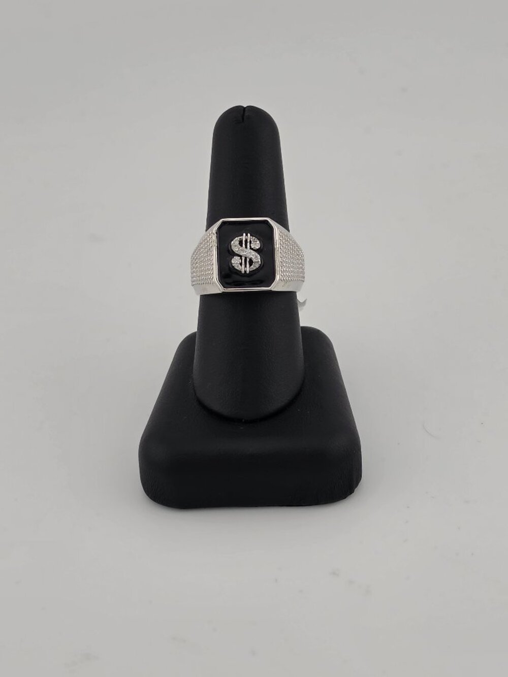 Brand New Sterling Silver 925 Dollar Sign Ring